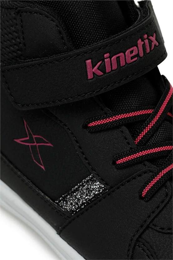 Kinetix Enkos Hı 3Pr Siyah Fuşya Filet Kız Çocuk Sneaker Hı Ayakkabı