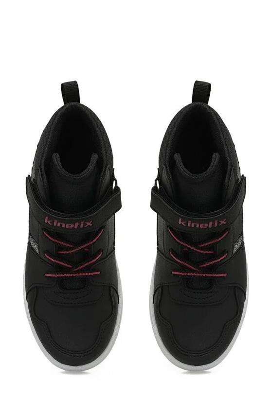 Kinetix Enkos Hı 3Pr Siyah Fuşya Filet Kız Çocuk Sneaker Hı Ayakkabı