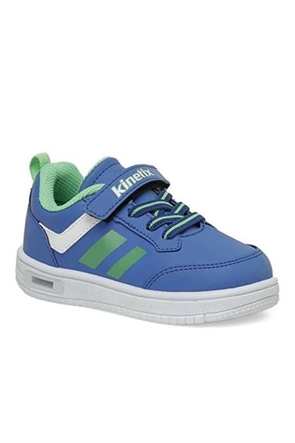 Kinetix Luna 3Pr Saks Beyaz Yeşil Erkek Bebe Sneaker Ayakkabı