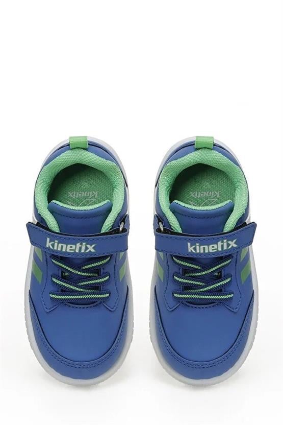 Kinetix Luna 3Pr Saks Beyaz Yeşil Erkek Bebe Sneaker Ayakkabı