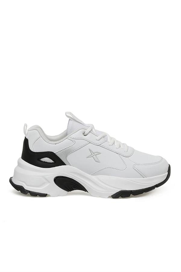 Kinetix Valerıa Pu W 3Pr Beyaz Siyah Gum Kadın Sneaker Ayakkabı