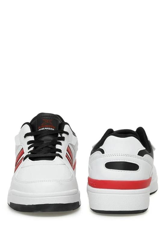 Kinetix Wilmo Pu 3Fx Açık Kırmızı Siyah Beyaz Sneaker Ayakkabı