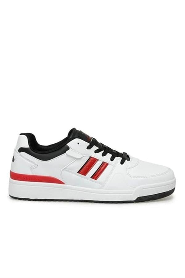 Kinetix Wilmo Pu 3Fx Açık Kırmızı Siyah Beyaz Sneaker Ayakkabı