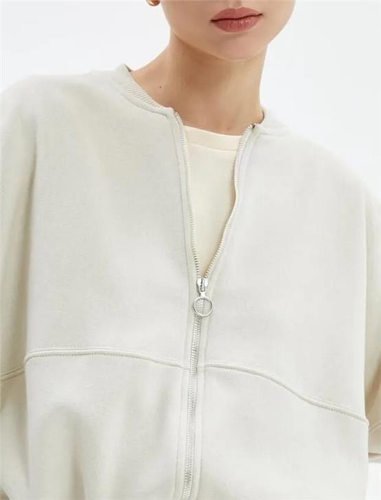 Koton 4WAL10148IK 050 Bej Genç Kız Pamuk Sweatshirt