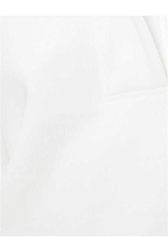 Koton 4Wal10149Ik 010 Ekru Genç Kız Pamuk Jersey Sweatshirt