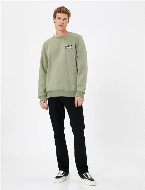 Koton 4Wam40033Nd 999 Siyah Erkek Pamuk Denim Basic Pantolon