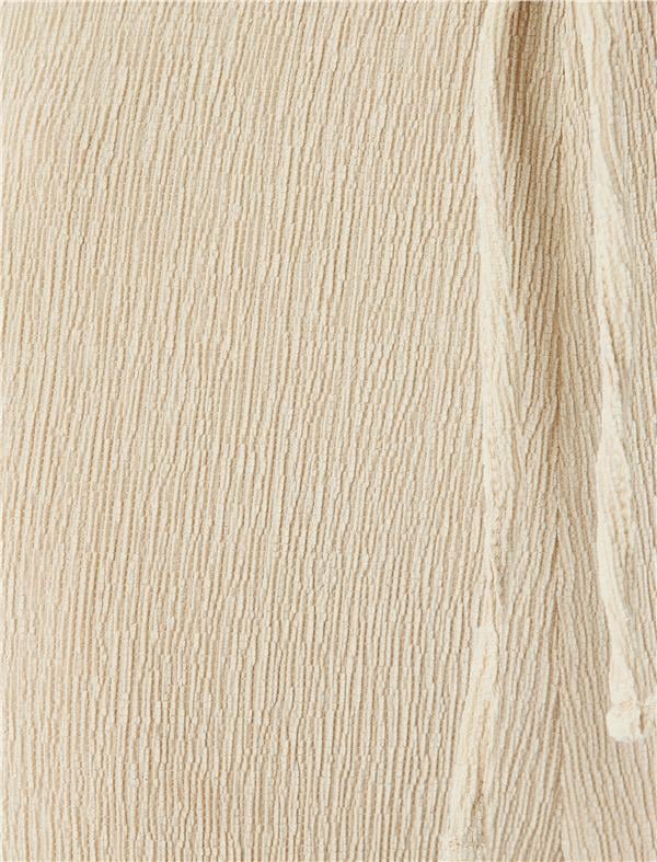 Koton 5Sal40047Ik 057 Bej Genc Kız Vıskoz Jersey Pantolon