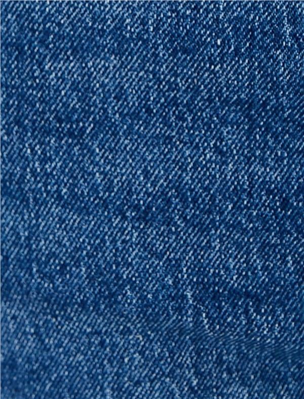 Koton 5Wal40020Md Drk Koyu Indıgo Kadın Pamuk Denim Pantolon