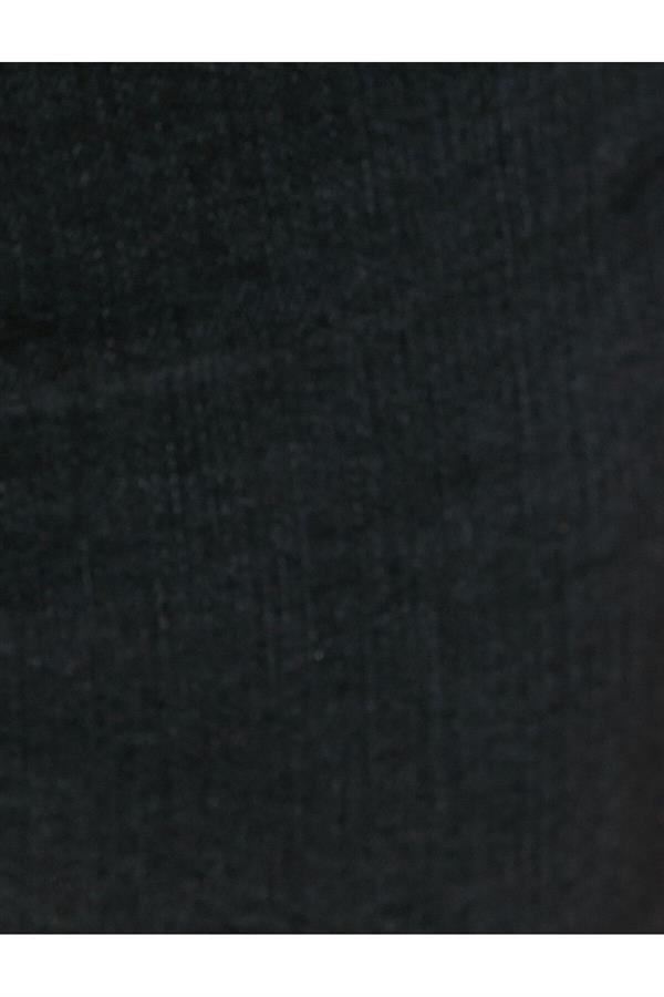 Koton 4Sal40024Md Blk Siyah Kadın Pamuk Denim Pantolon