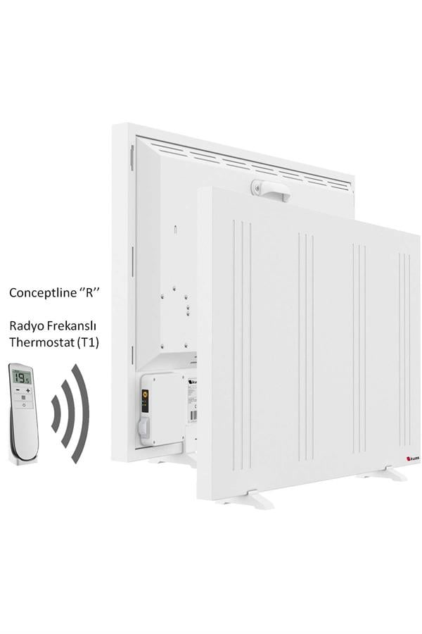 Kuas Conveco R 2000w  ''Rf'' Uzaktan Kumandalı, Elektrikli Panel Isıtıcı, Konvektör, Radyatör