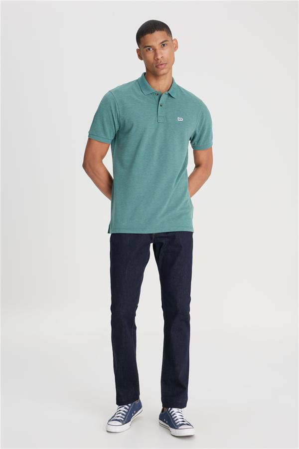 Lee L231369 300 Green Erkek Polo T-Shırt
