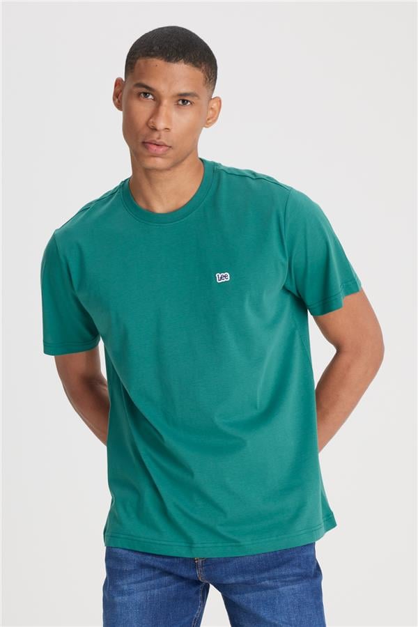 Lee L60Ufq G26 Bayberry Green Erkek T-Shırt
