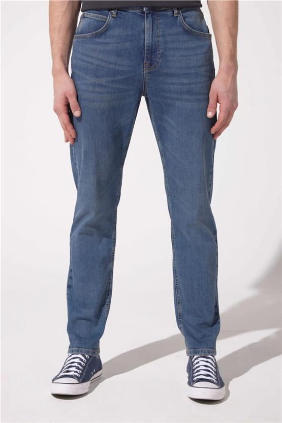 Lee L733007Xt Orta Mavi Erkek Austın Denim Jean Pantolon