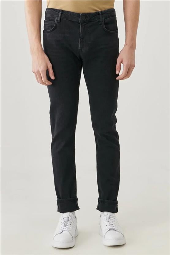 Lee L736Pjbt Koyu Westport Erkek Malone Skınny Denim Jean Pantolon