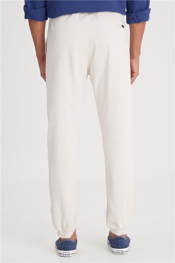 Lee Lm04009 013 Stone Erkek Regular Lastıklı Jogger Orme Pantolon