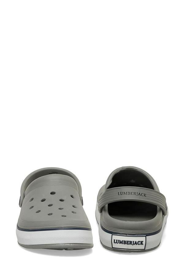 Lumberjack 5M Madmax 5Fx Gri Erkek Crocs Terlik