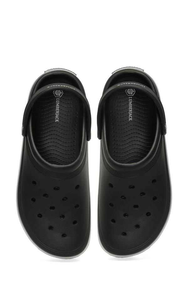 Lumberjack 5M Madmax 5Fx Siyah Erkek Crocs Terlik