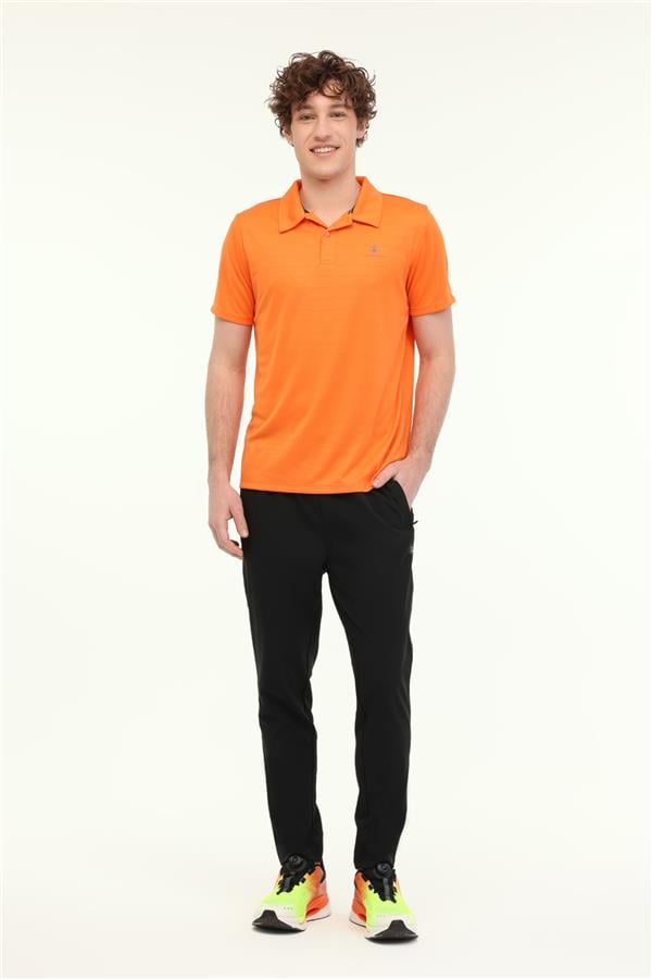 Lumberjack 5M Mb Ct461 Sherman T Sh 5Fx Turuncu Erkek Kısa Kollu Polo T-Shırt