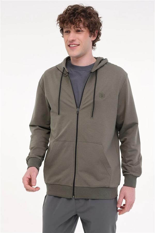 Lumberjack 5M Mb Sn72 Fz Hod 5Fx A Hakı Erkek Sweatshırt