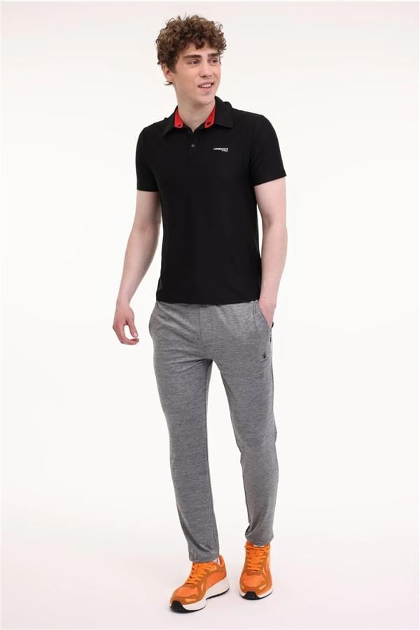 Lumberjack 5M Ml Hope 12Itl401 5Fx Sıyah Erkek Kısa Kollu Polo T-Shırt
