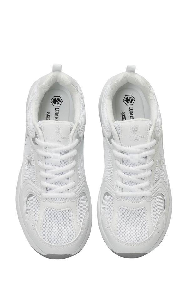 Lumberjack 5M Pol Wmn 5Fx Beyaz Zenne Sneaker Ayakkabı