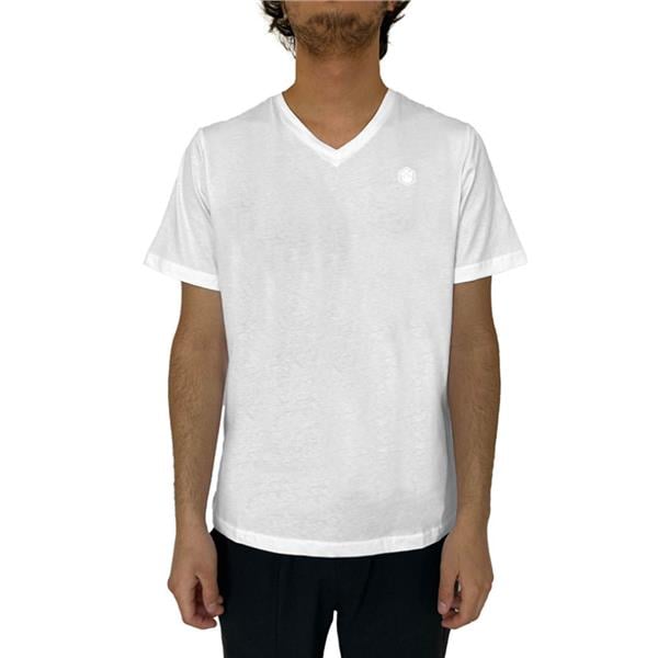Lumberjack A10149739908010 4M M-Ct106 Bsc V Nk T-Sh 4Fx Beyaz Erkek T-Shirt