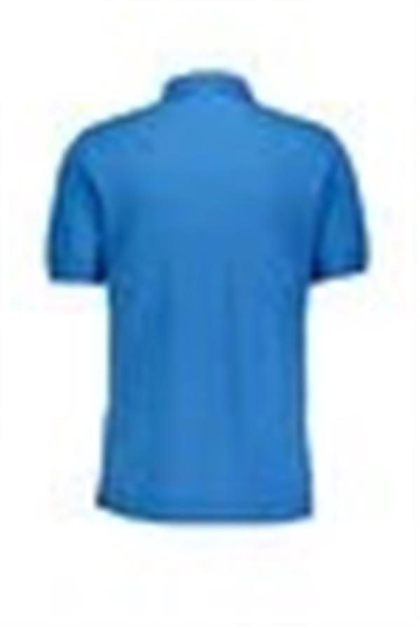 Lumberjack A10149746508010 4M M-Ct953 Basic P.T-Sh 4Fx Havacı Mavi Erkek Polo T-Shirt