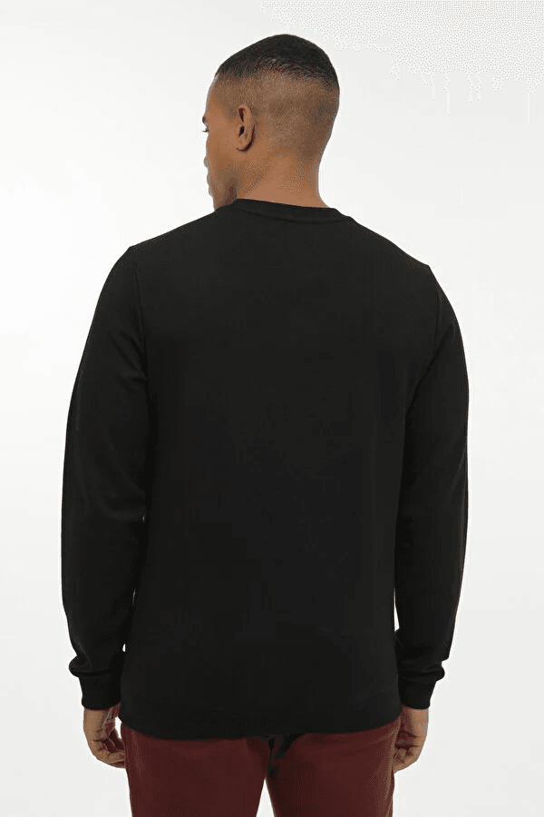 Lumberjack Ml Nedcamo-B 16Khk08 3Pr Siyah Erkek Sweatshirt
