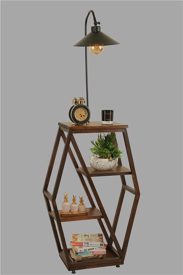 Lumexx Asos Ceviz Lambader Metal Başlıklı