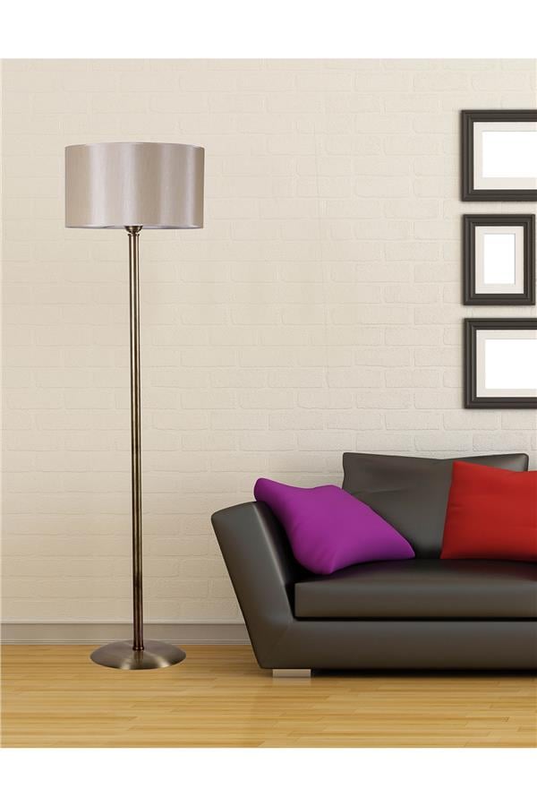 Lumexx Yeni Mercan Lambader Eskitme Ayak Daire Acık Krem,15-3 Abajur