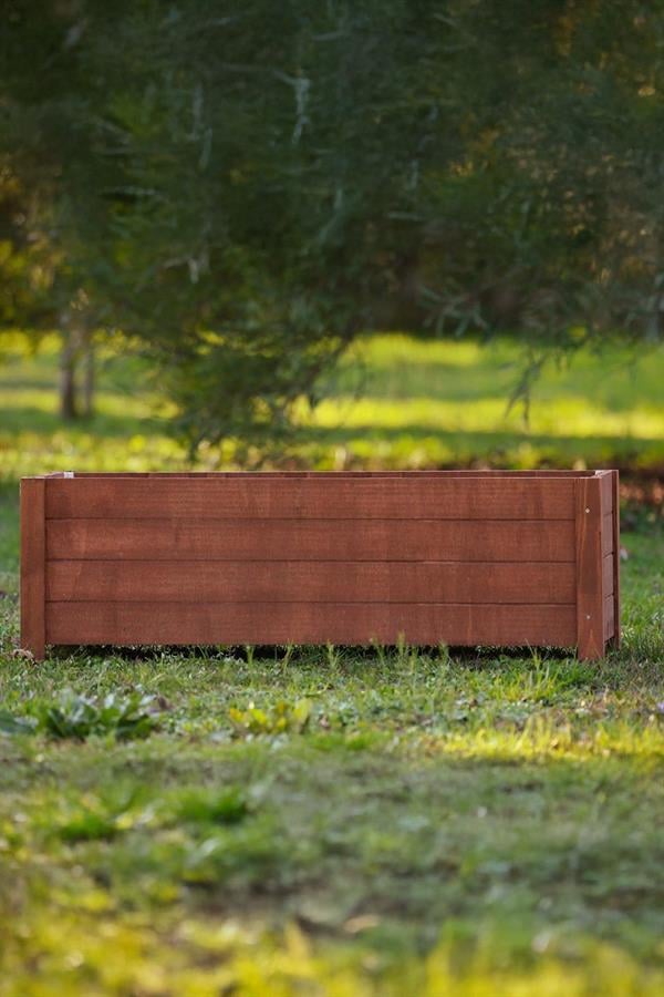 Mandu 114X38 Dekoratif Ahşap Saksı-Mnd82