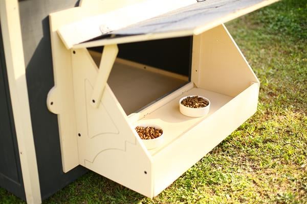 Mandu Private Ahşap Bahçeli Köpek Kulübesi Mnd262