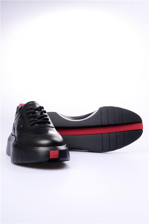 Marcomen 19551 S-1 Siyah Erkek Casual Ayakkabı