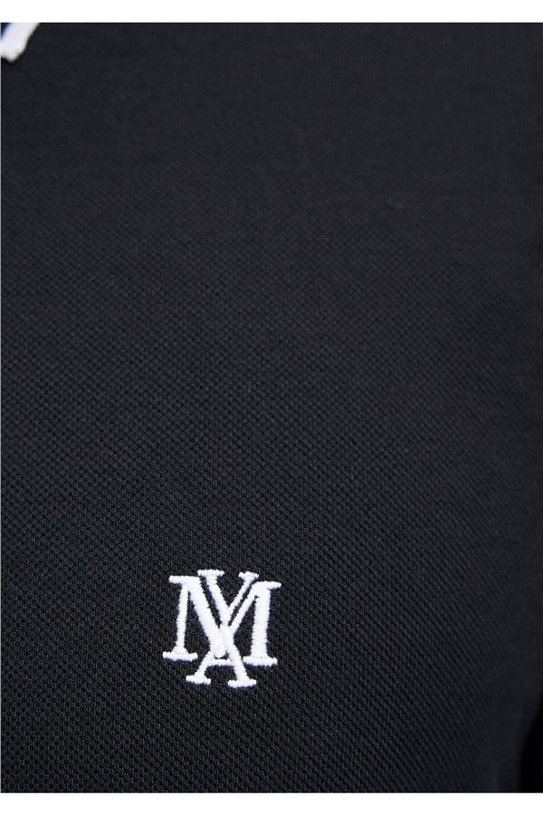 Mavi 064164-900 Erkek Polo T-Shirt Siyah