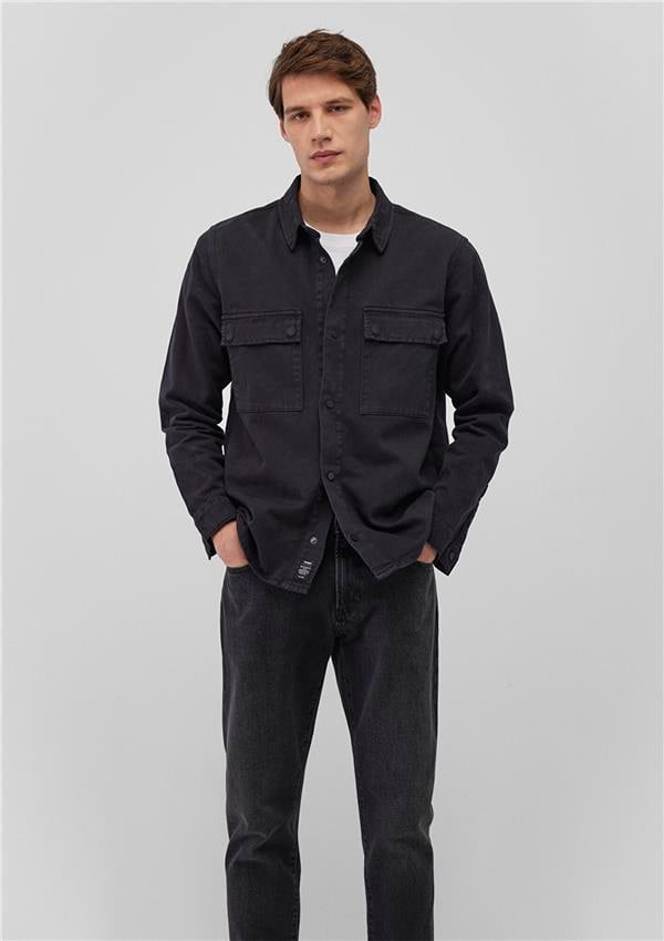 Mavi K25 M0210774-85822 Logan Regular Black Utility Jean Gömlek