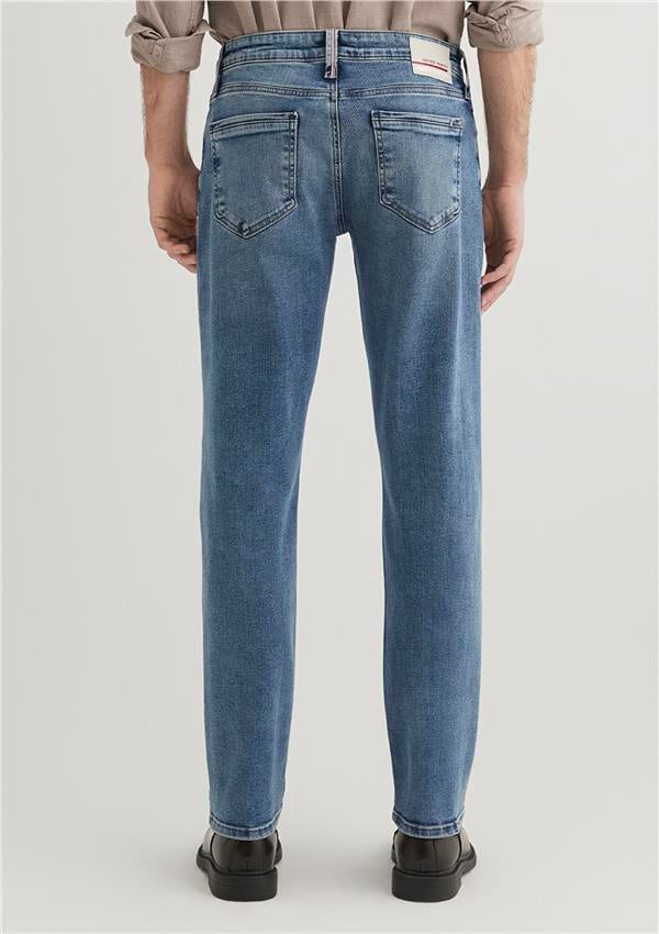 Mavi M0035183704 Lt Mavi Premium Erkek Regular Straight Fit Marcus Denim Pantolon