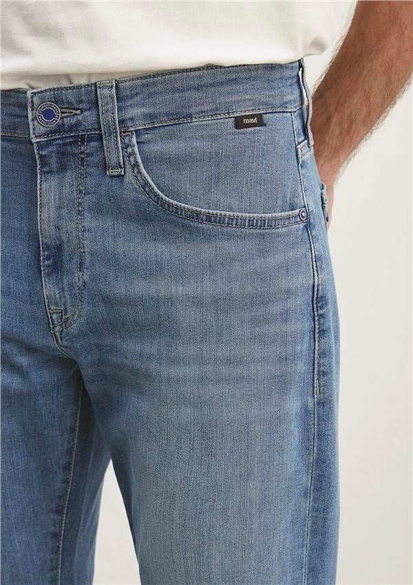 Mavi M0035183710 Marcus Lt Premium Blue Erkek Slim Straight Denim Pantolon