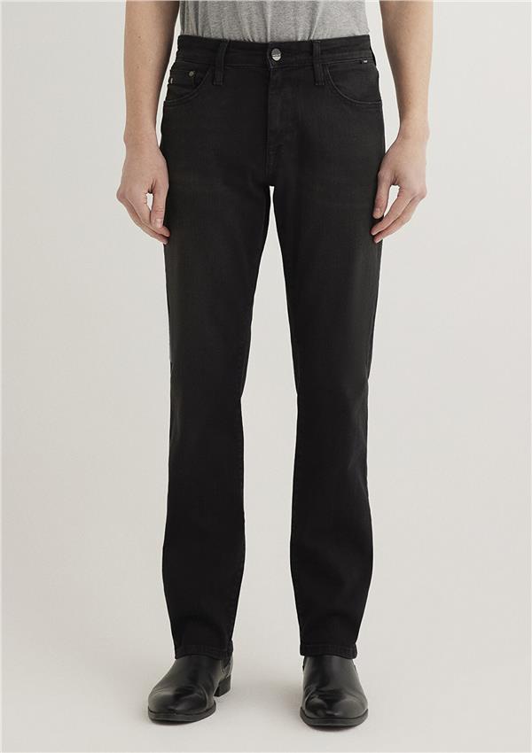 Mavi M0037834819 Martin Smoke Mavi Black Erkek Regular Straight Denim Pantolon