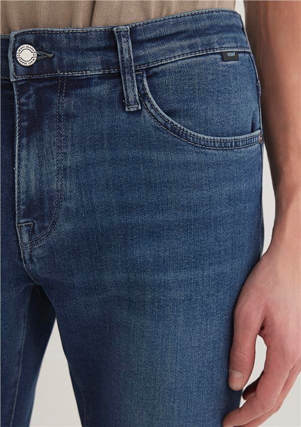 Mavı M0037888222 Martın Dark Vıntage Premıum Blue Erkek Regular Denım Pantolon