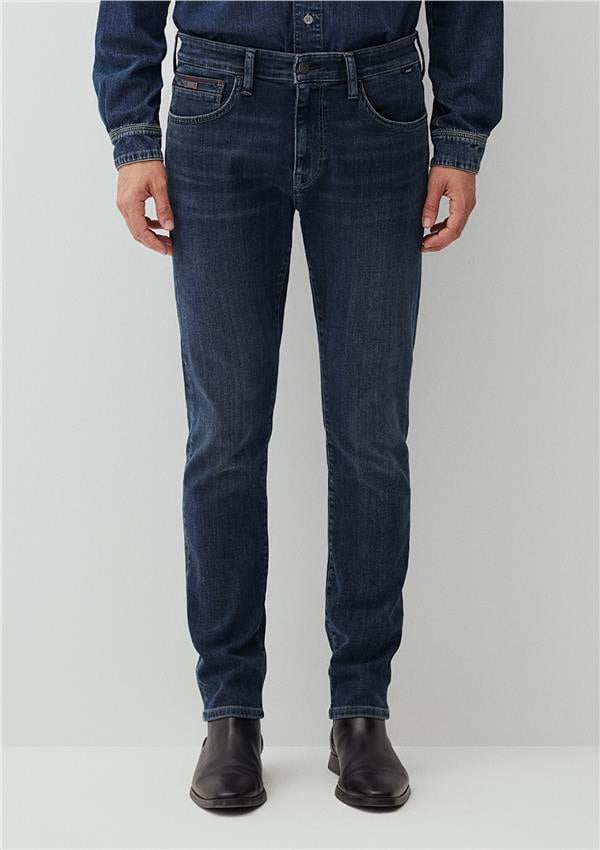 Mavı M0042287860 Jake Faded Indıgo Mavı Black Erkek Skınny Denım Pantolon