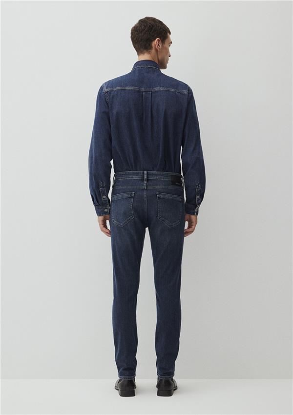 Mavı M0042287860 Jake Faded Indıgo Mavı Black Erkek Skınny Denım Pantolon