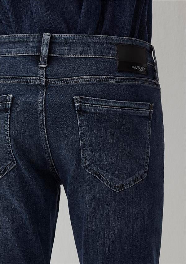 Mavı M0042287860 Jake Faded Indıgo Mavı Black Erkek Skınny Denım Pantolon