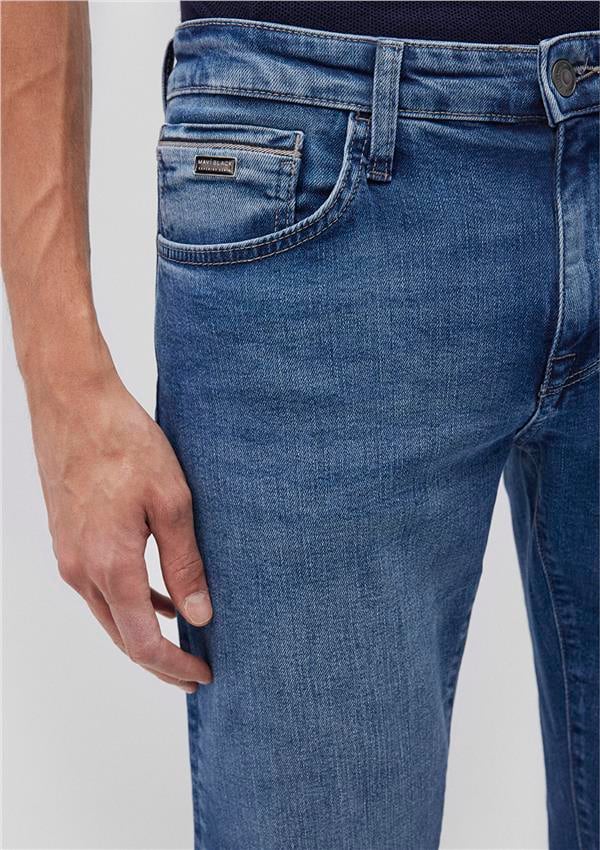 Mavı M0042287863 Jake Lt Sky Blue Mavı Black Erkek Skınny Denım Pantolon