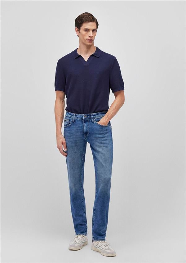 Mavı M0042287863 Jake Lt Sky Blue Mavı Black Erkek Skınny Denım Pantolon