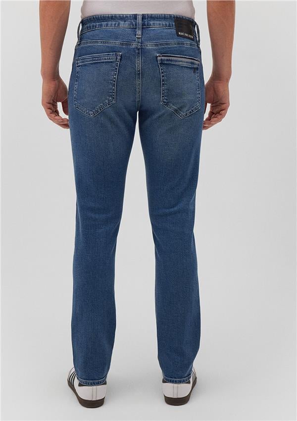 Mavı M0042287917 Jake Authentıc Blue Mavı Pro Erkek Skınny Denım Pantolon