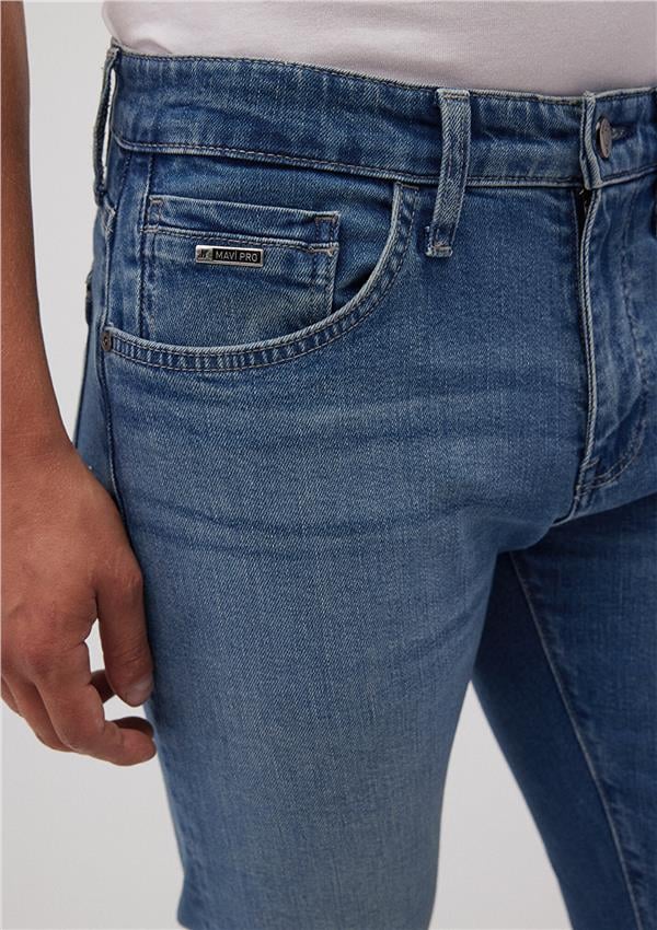 Mavı M0042287917 Jake Authentıc Blue Mavı Pro Erkek Skınny Denım Pantolon