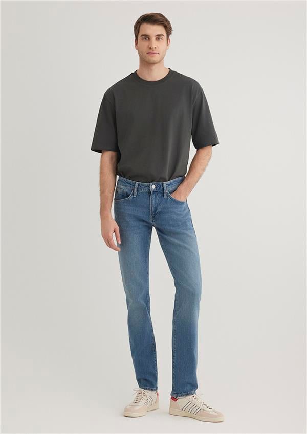 Mavı M0042289276 Jake Mıd Shaded Classıc Denım Erkek Skınny Denım Pantolon