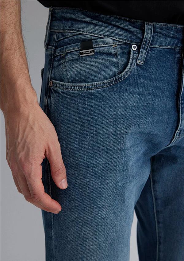 Mavı M0042289336 Jake Mocha Blue Mavı Pro Erkek Skınny Denım Pantolon