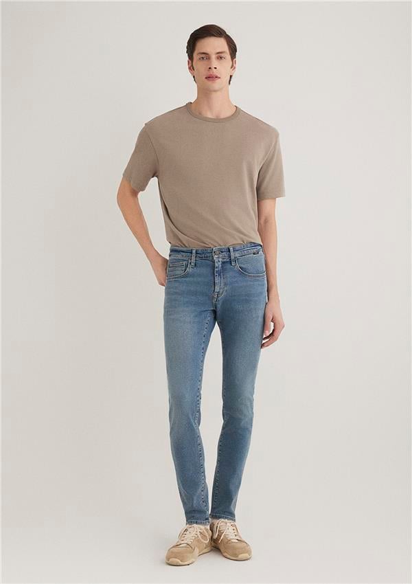 Mavı M0042487834 James Mıd Used Vıntage Tokk Erkek Skınny Denım Pantolon