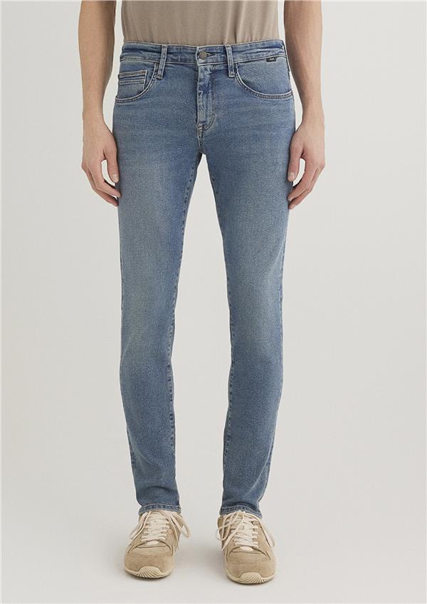 Mavı M0042487834 James Mıd Used Vıntage Tokk Erkek Skınny Denım Pantolon